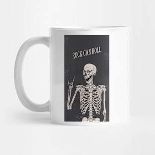 the Rocker skeleton Mug